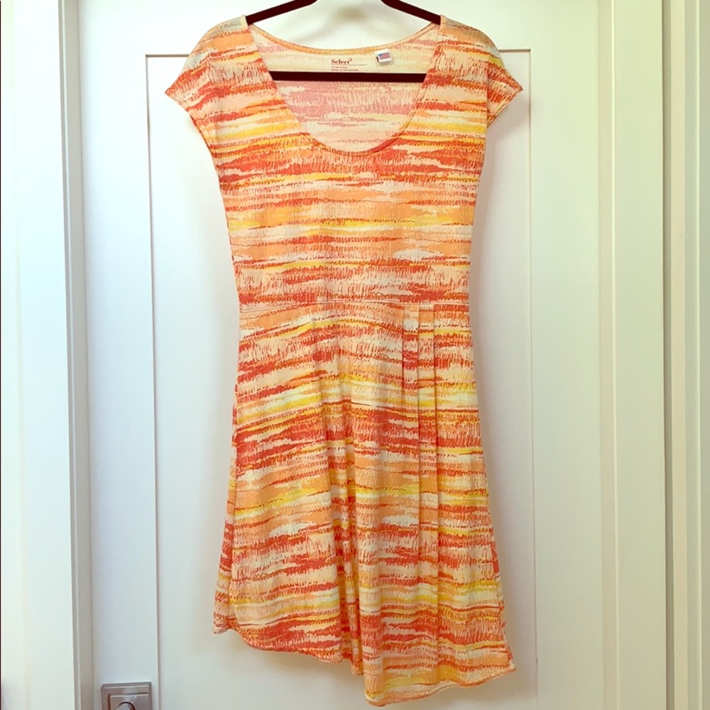 Threadless Select Orange Dress - Picture 2 of 7